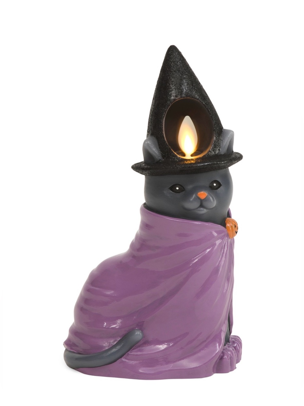 🩶LUMINARA FLAMELESS WITCH CAT CANDLE -  NEW WITH TAGS🩶